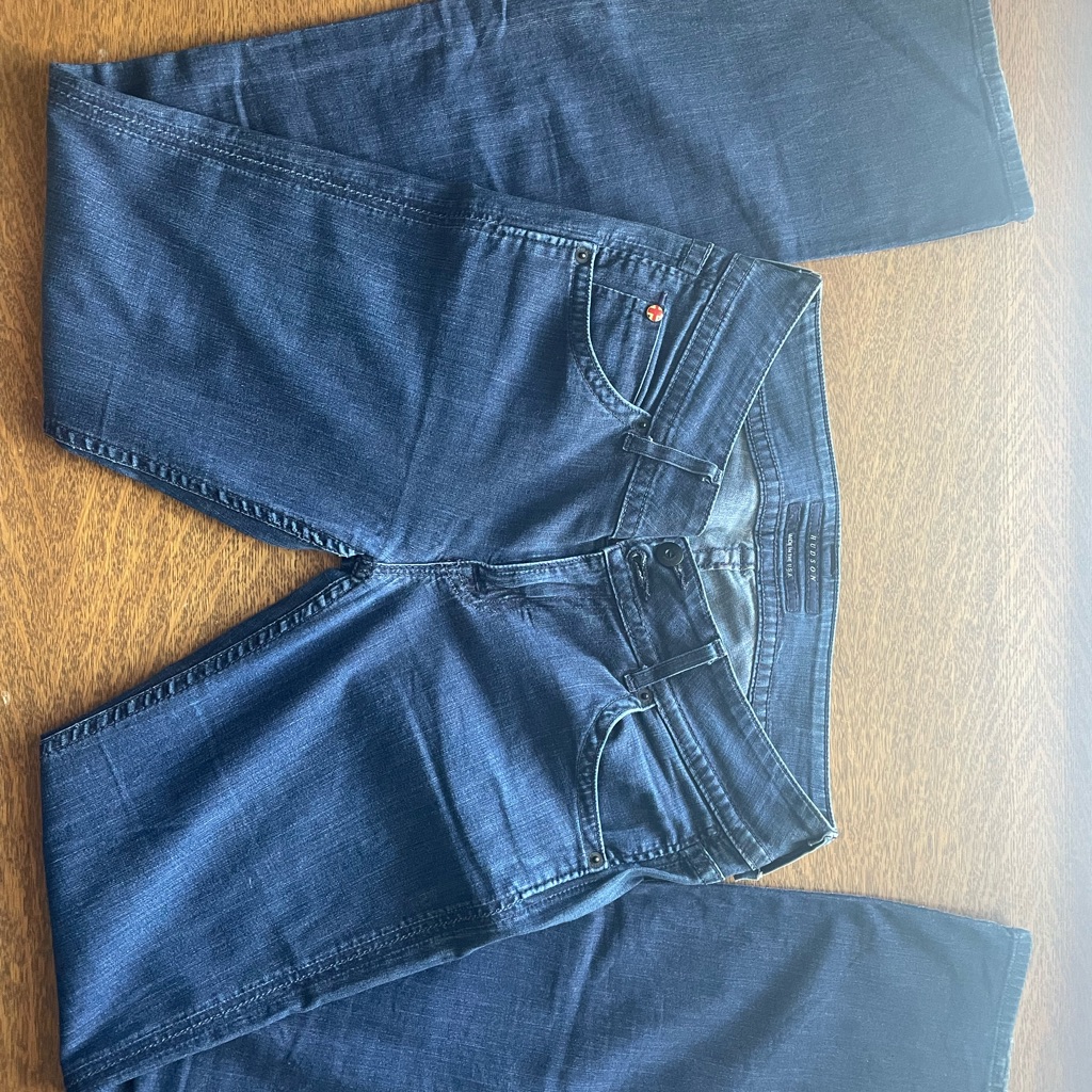 Hudson Dark Blue Denim Pants